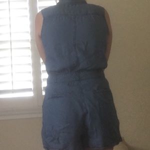 Romper button up